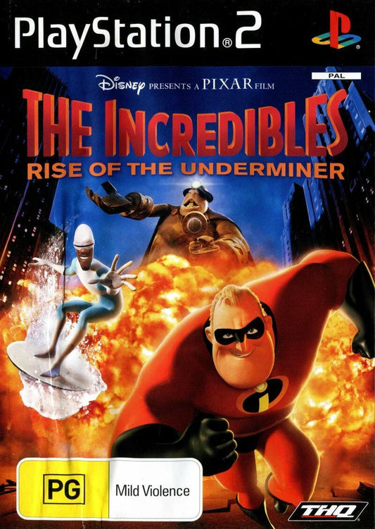 Playstation 2: The Incredibles Rise of the Underminer