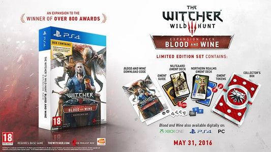 Playstation 4: Witcher 3: Blood and Wine