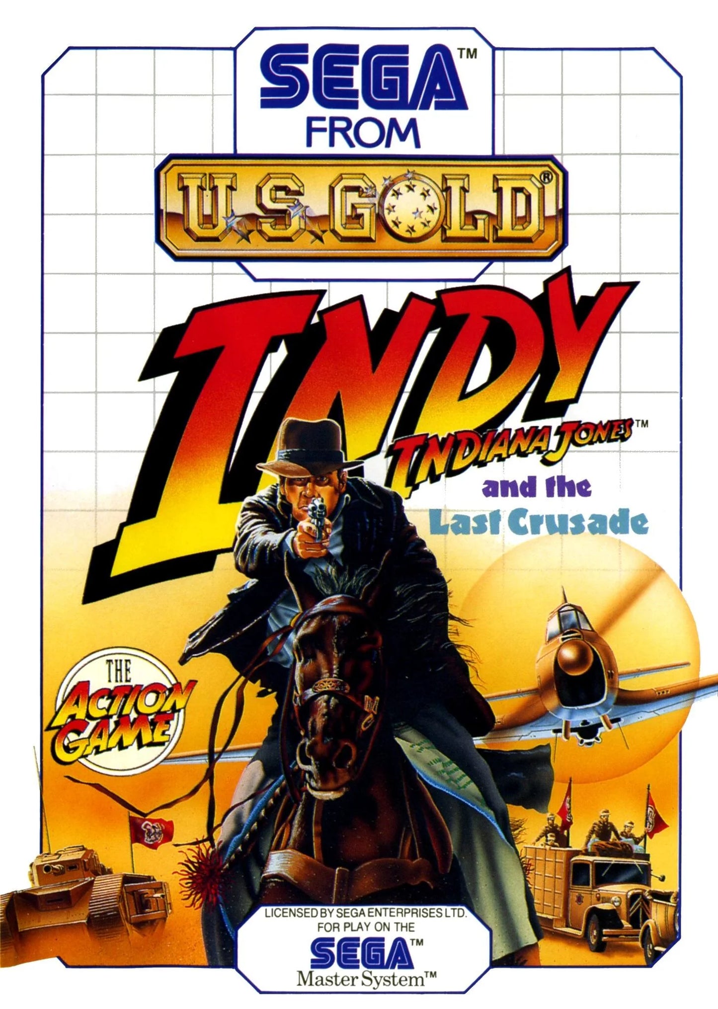 Master System: Indiana Jones and the Last Crusade