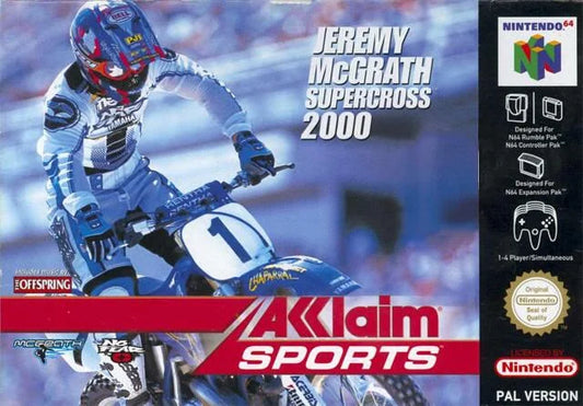 Nintendo 64: Jeremy McGrath Supercross 2000