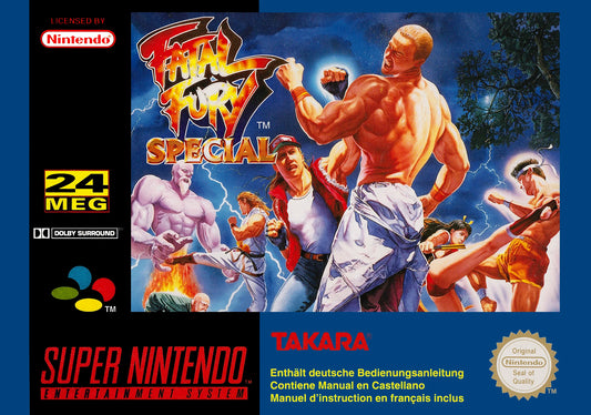 Super Nintendo: Fatal Fury Special