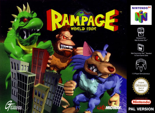 Nintendo 64: Rampage World Tour