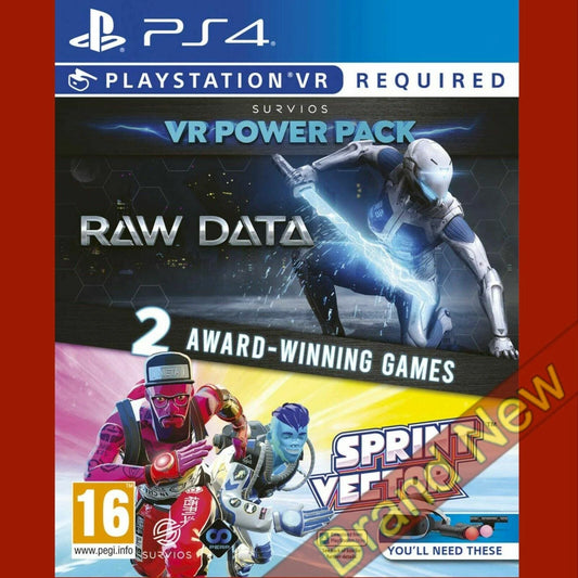 Playstation 4: VR Power Pack: Raw Data & Sprint Vector
