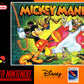 Super Nintendo: Mickey Mania