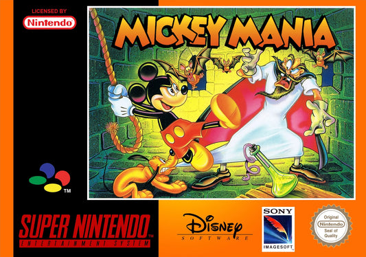 Super Nintendo: Mickey Mania
