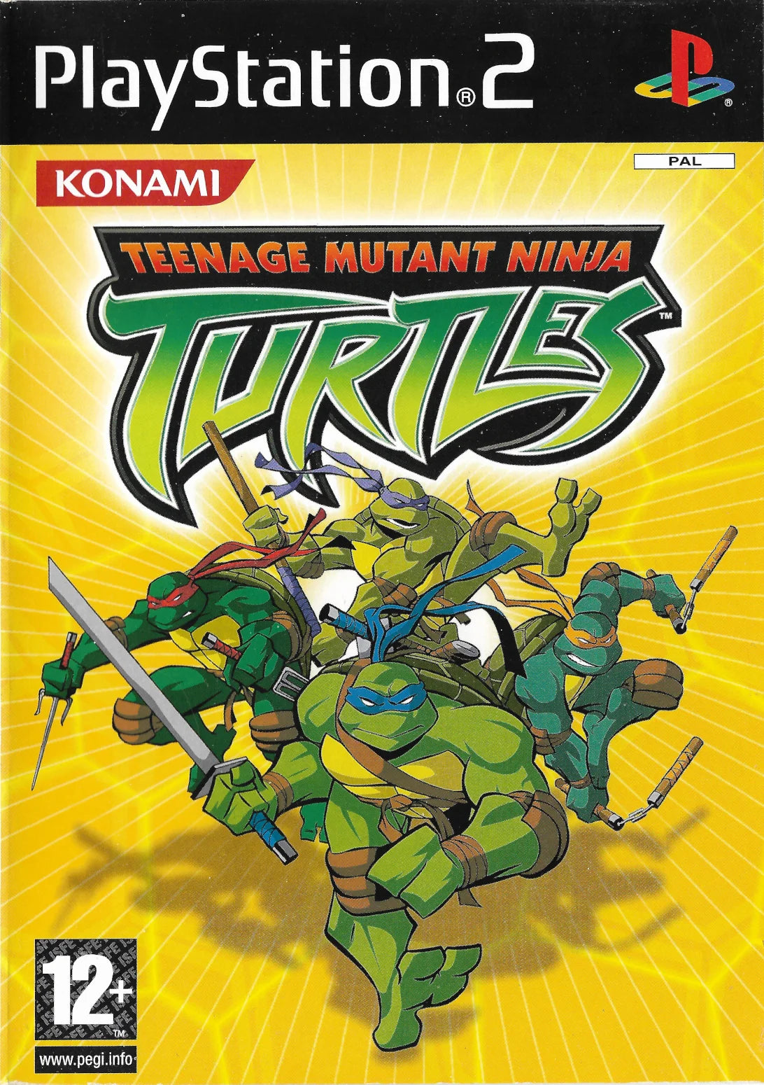 Playstation 2: Teenage Mutant Ninja Turtles