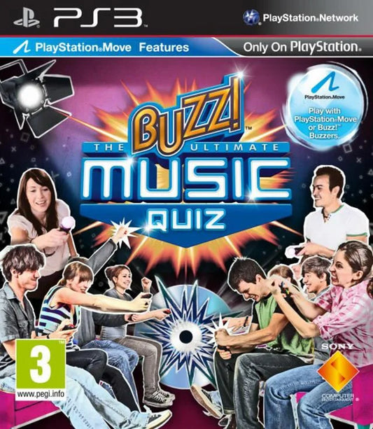 Playstation 3: Buzz!: The Ultimate Music Quiz