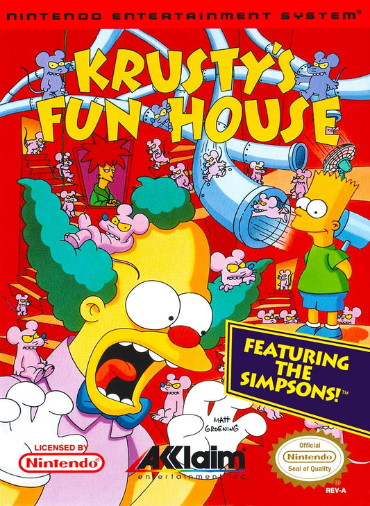 NES: Krusty's Fun House