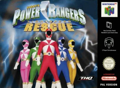 Nintendo 64: Power Rangers Lightspeed Rescue