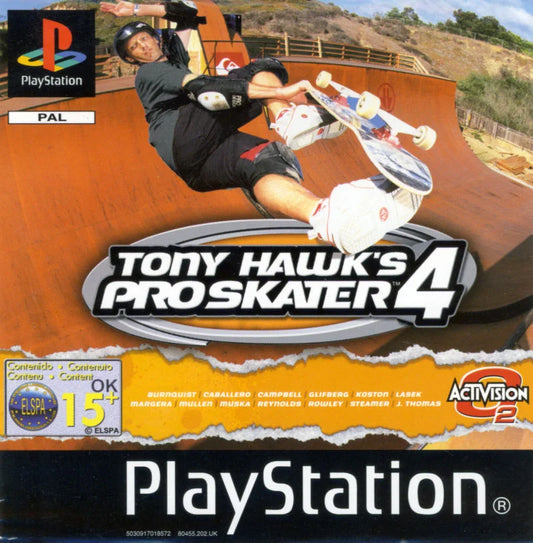 Playstation: Tony Hawk 4
