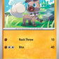 Pokemon TCG Paldea Evolved Single: Rockruff  Non-Holo (116/193)
