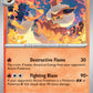 (136/165) Pokemon TCG 151 Single: Flareon  Reverse Holo Rare