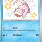 (116/091) Pokemon TCG Paldean Fates Single: Slowpoke   Shiny Rare