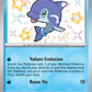 (123/091) Pokemon TCG Paldean Fates Single: Finizen   Shiny Rare