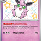 (147/091) Pokemon TCG Paldean Fates Single: Wigglytuff   Shiny Rare