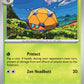 (011/182) Pokemon TCG Paradox Rift Single: Dottler  Reverse Holo Common