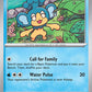 (041/182) Pokemon TCG Paradox Rift Single: Panpour  Reverse Holo Common
